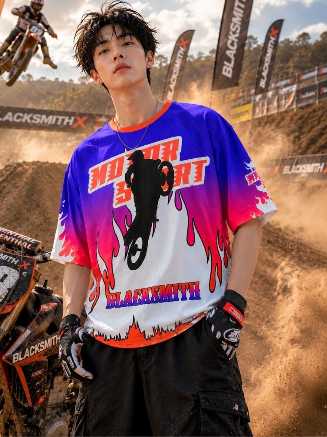 Blacksmith Men Printed T-shirt - view 1