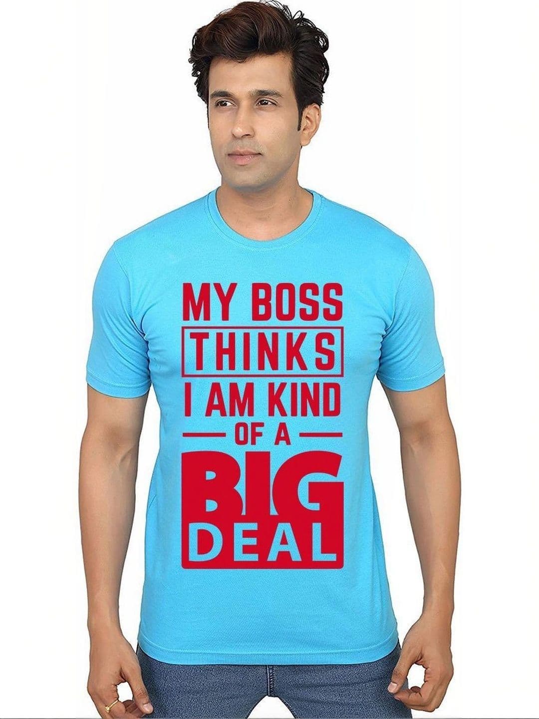 Caseria Men Typography Printed T-shirt - view 1