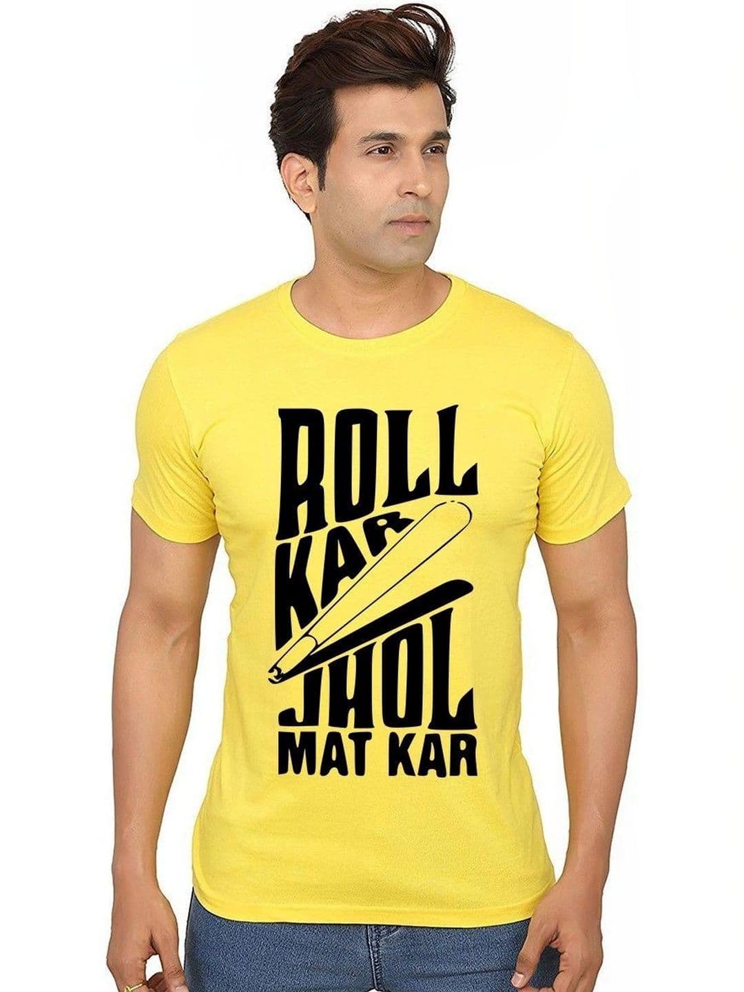 Caseria Men Typography Printed T-shirt - view 1