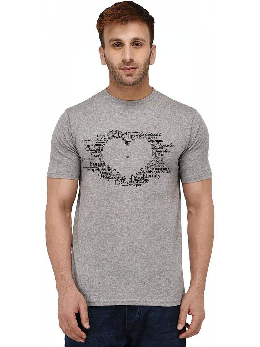 Caseria Men Typography Printed T-shirt - view 1