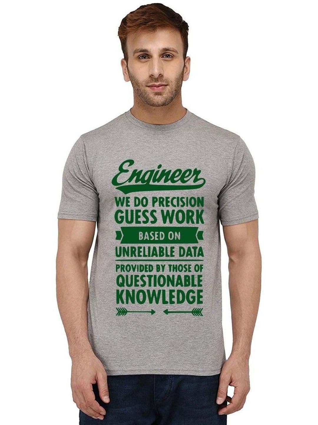 Caseria Men Typography Printed T-shirt - view 1