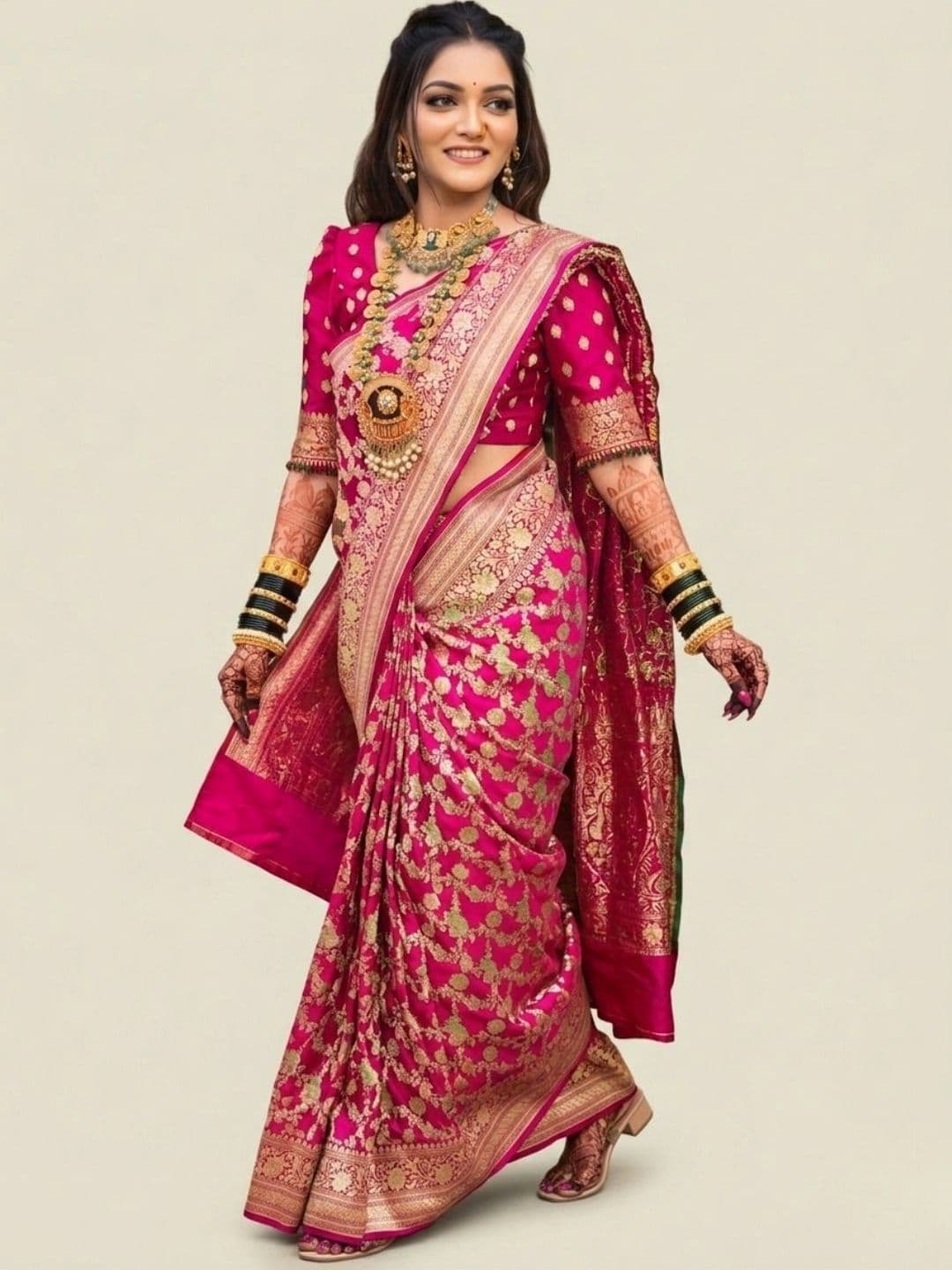 GORAL Art Silk Saree - view 1