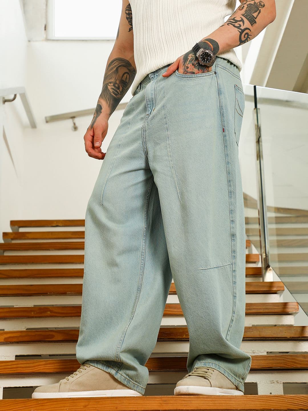 CAHOOT Men Comfort Regular Fit Mid-Rise Stretchable Jeans - view 1