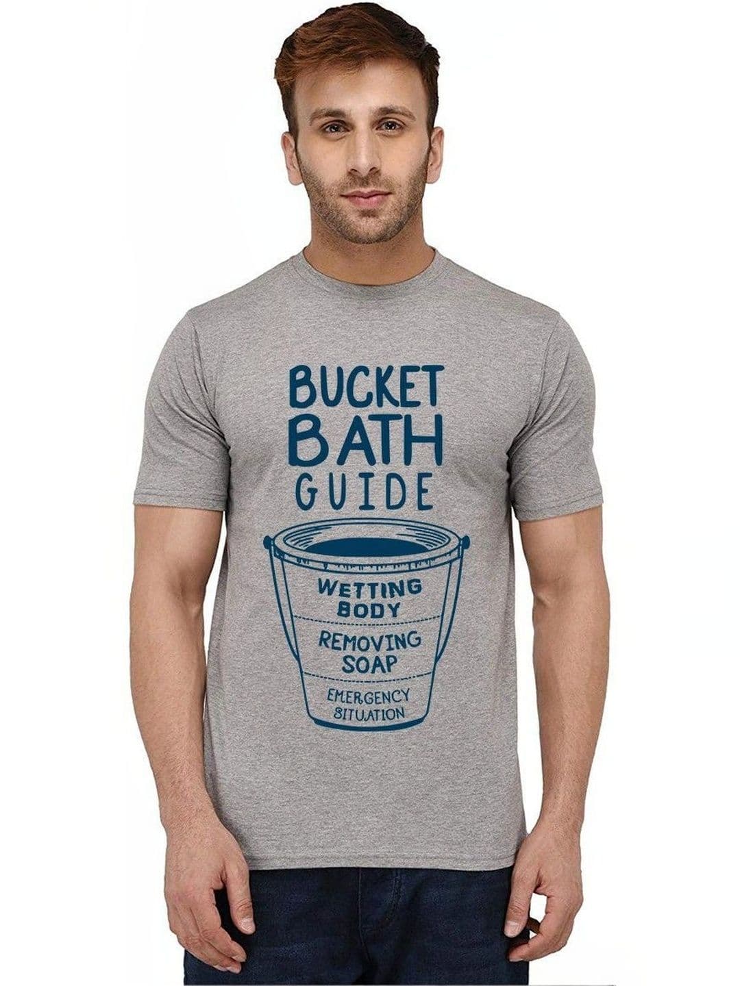 Caseria Men Typography Printed T-shirt - view 1