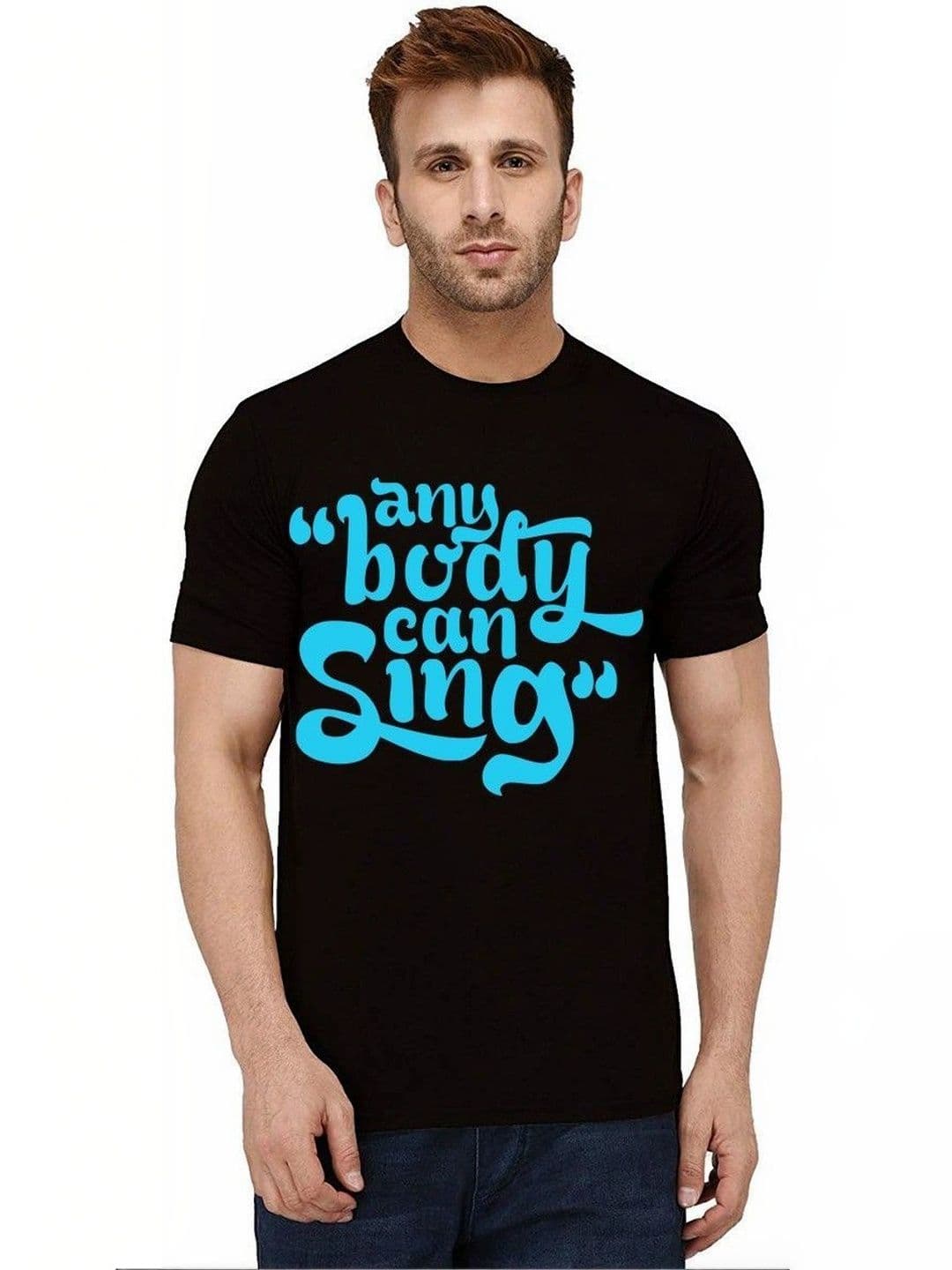 Caseria Men Typography Printed T-shirt - view 1