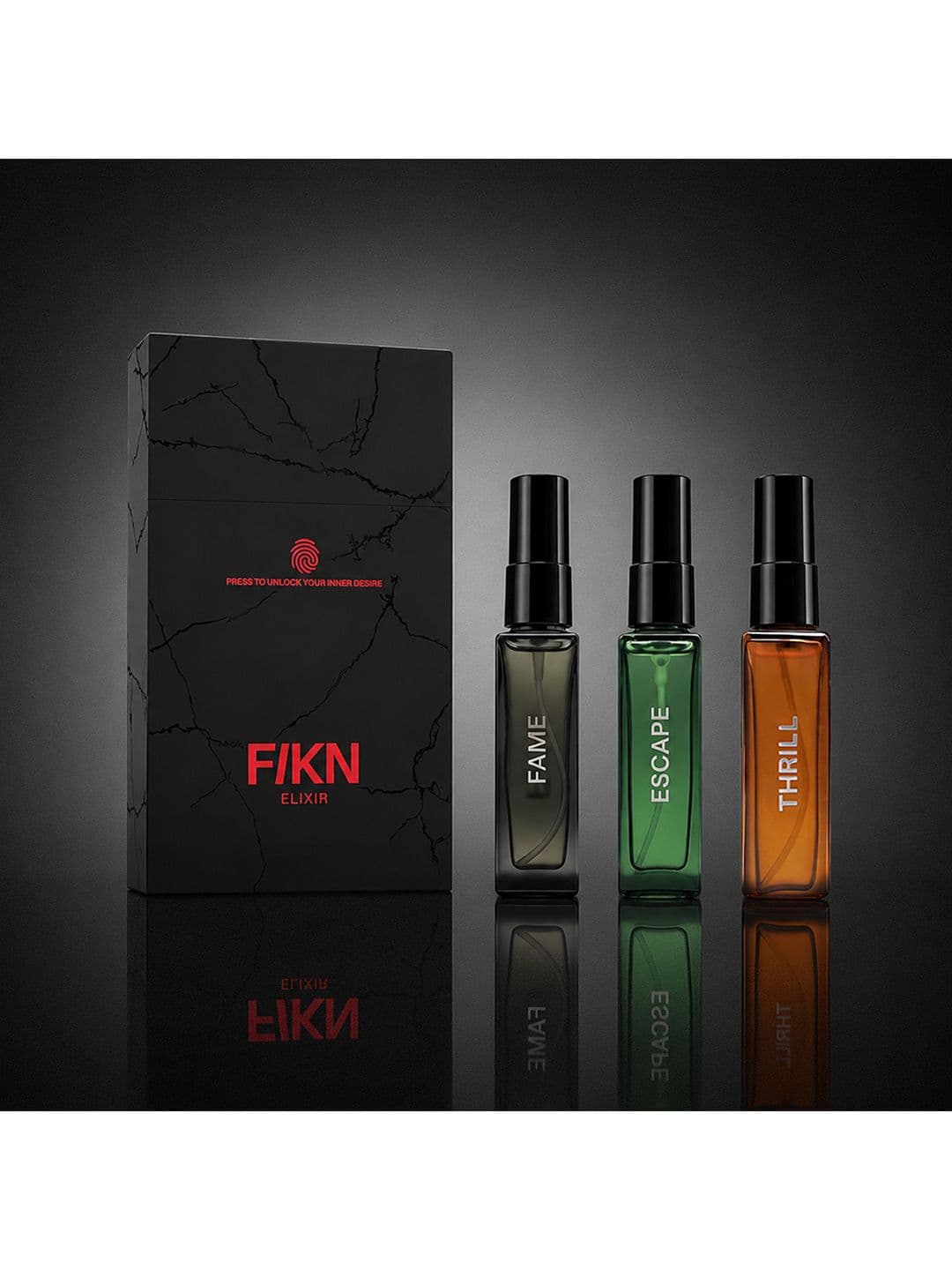 FIKN Elixir Collectors Edition Long-Lasting Men Perfume - 3 x 8 ml - view 1