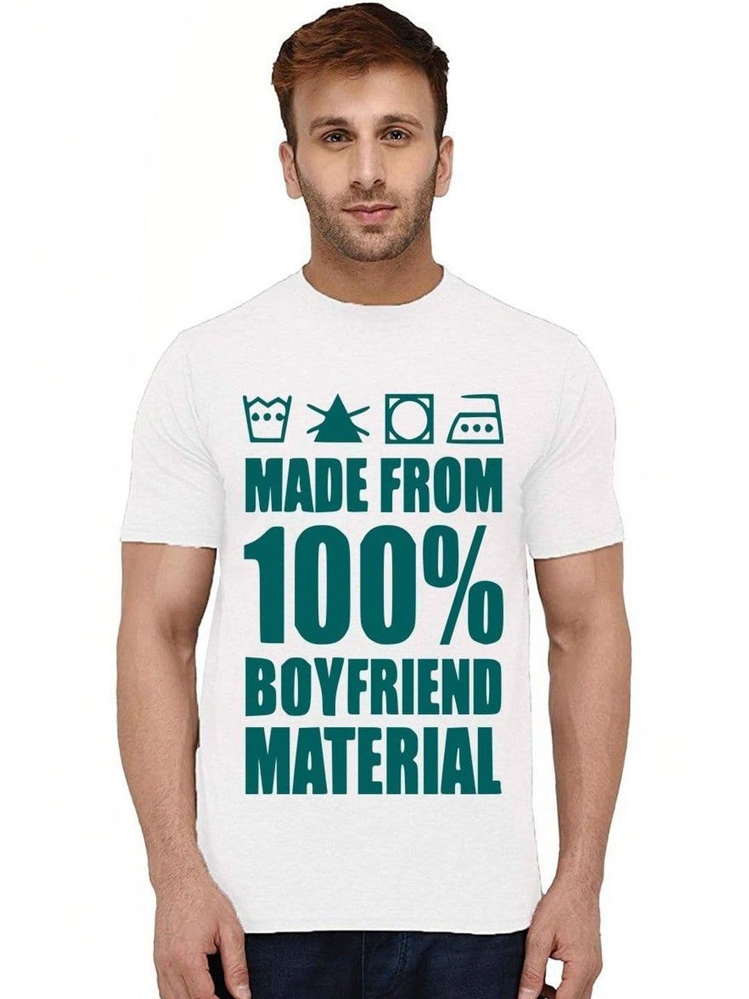 Caseria Men Typography Printed T-shirt - view 1