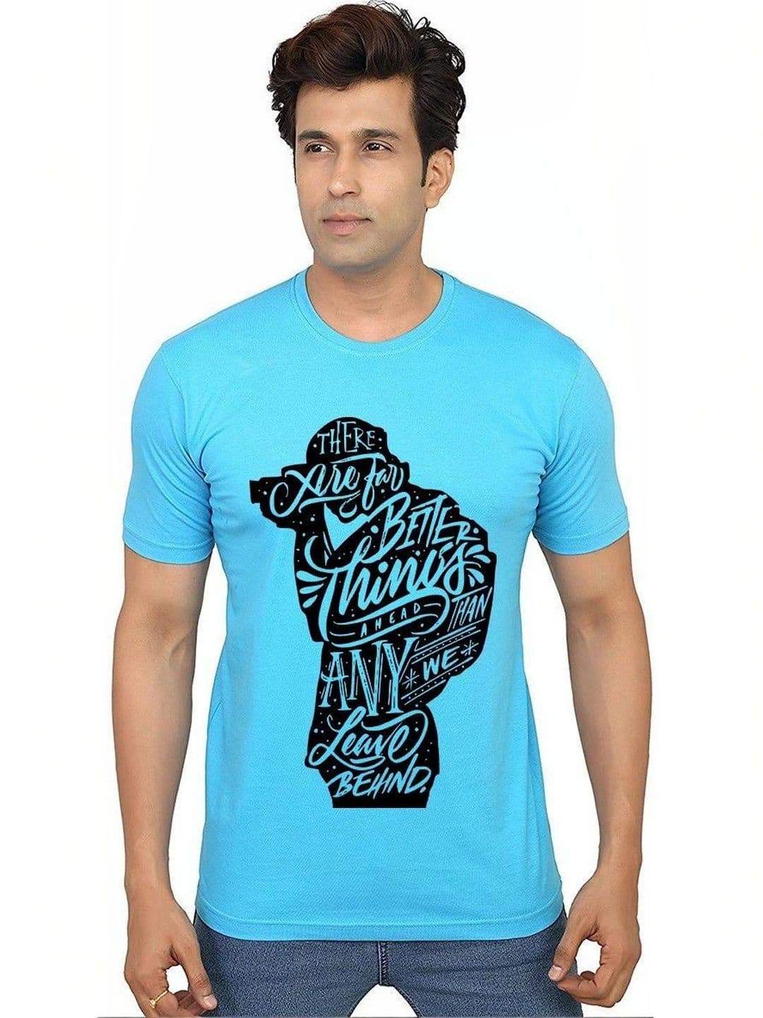 Caseria Men Typography Printed T-shirt - view 1