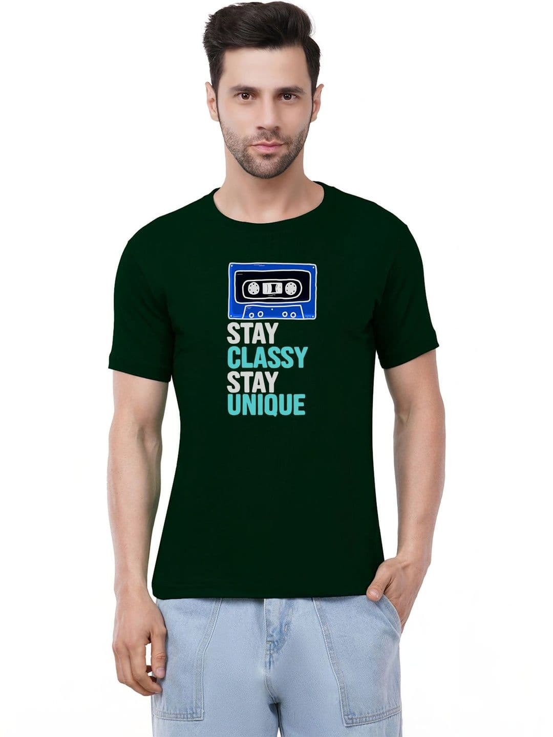 Caseria Men Typography Printed T-shirt - view 1