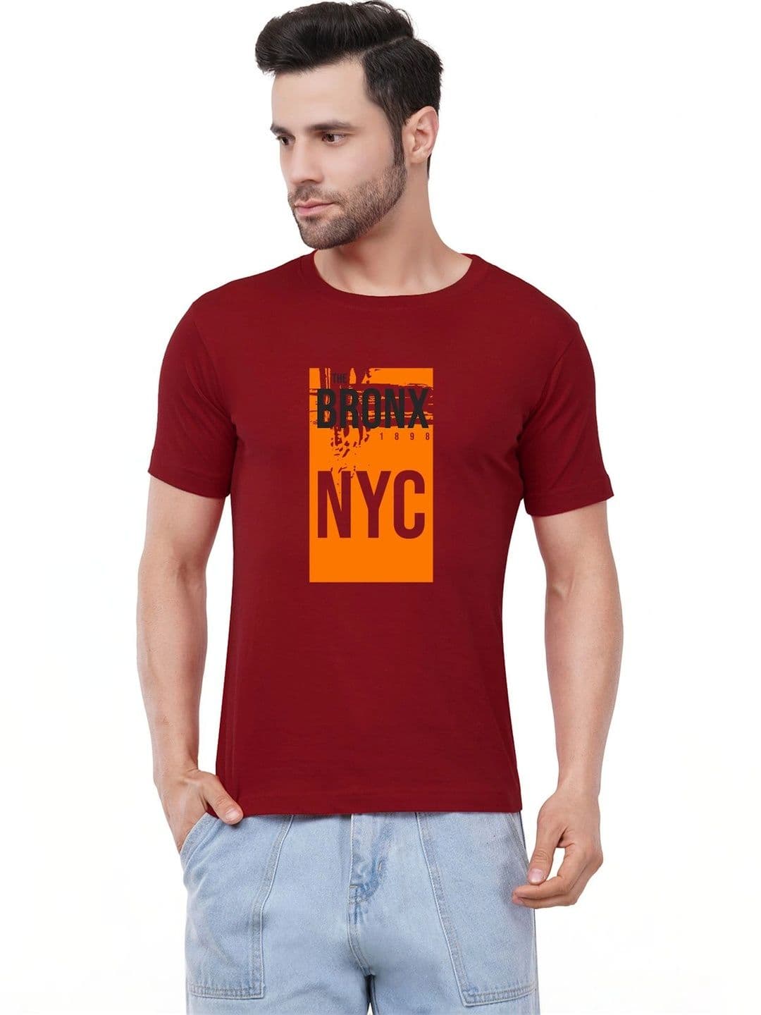 Caseria Men Typography Printed T-shirt - view 1