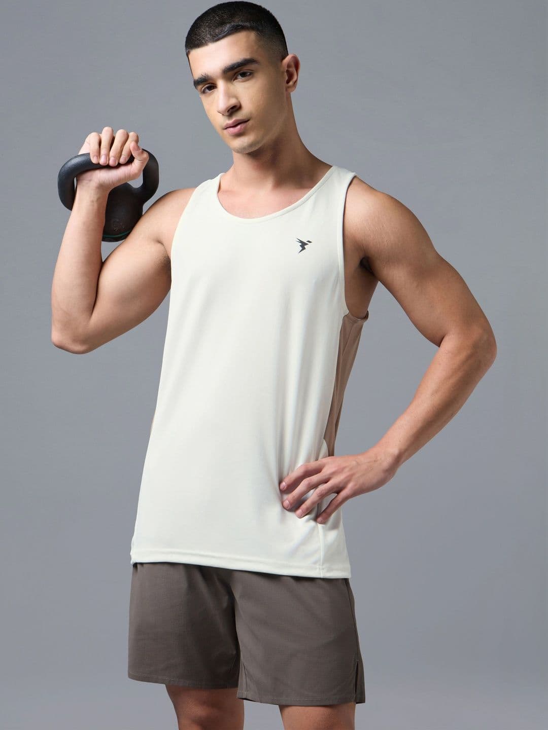 Technosport Colourblocked Gym Vest - view 1