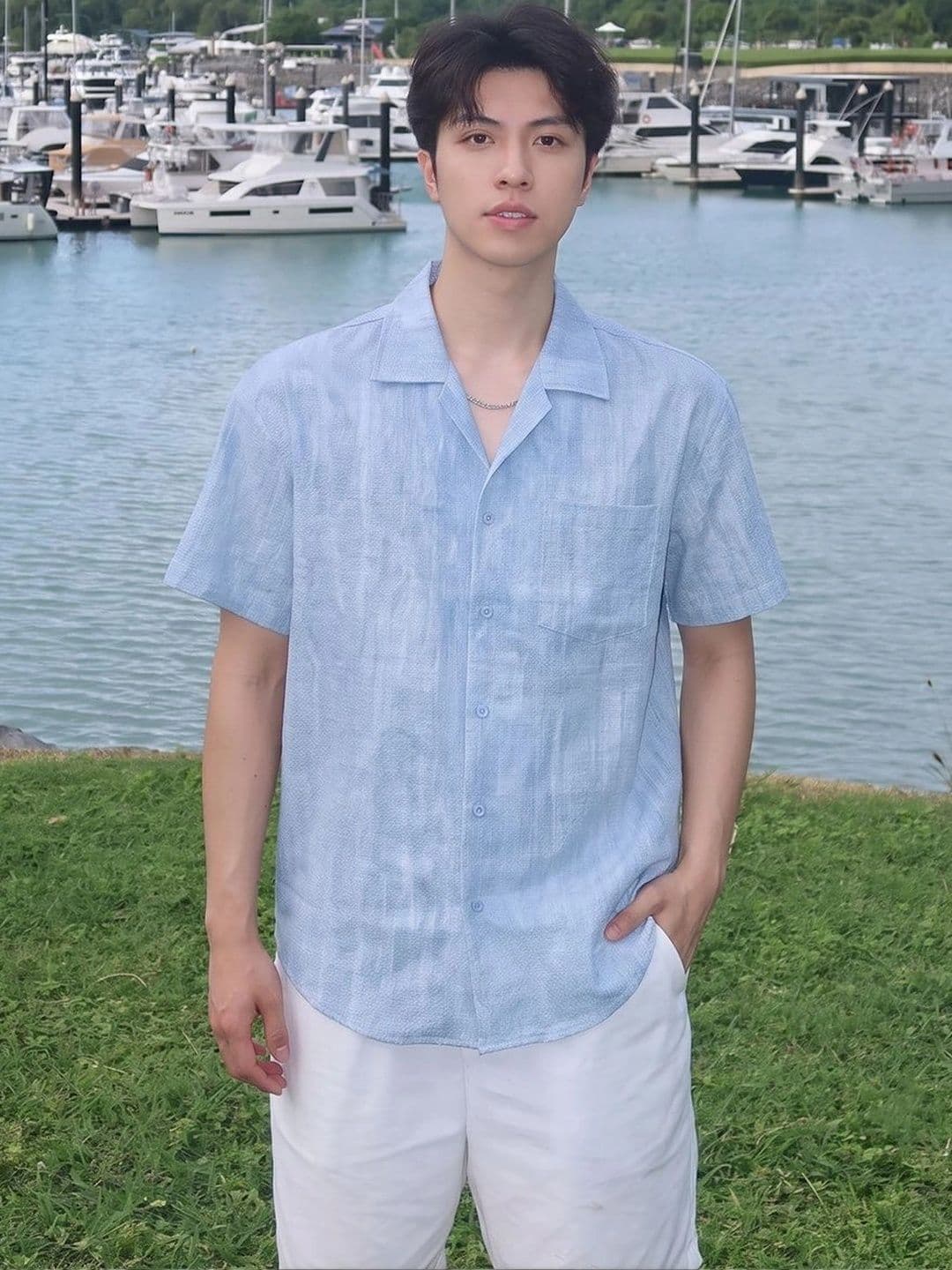 StyleCast x Revolte Men's Regular Fit Casual Textured Shirt - view 1