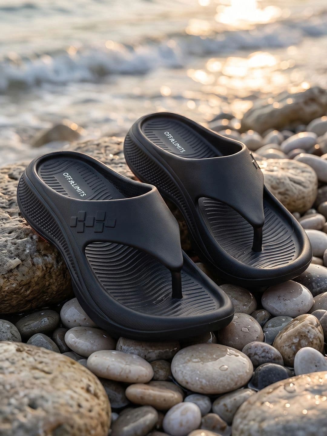 OFF LIMITS Men Rubber Thong Flip-Flops - view 1