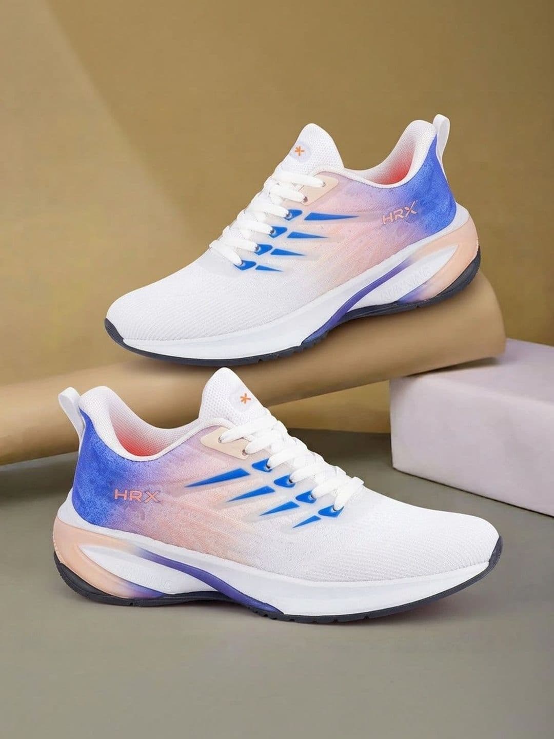 HRX by Hrithik Roshan Men Leather Running Shoes - view 1