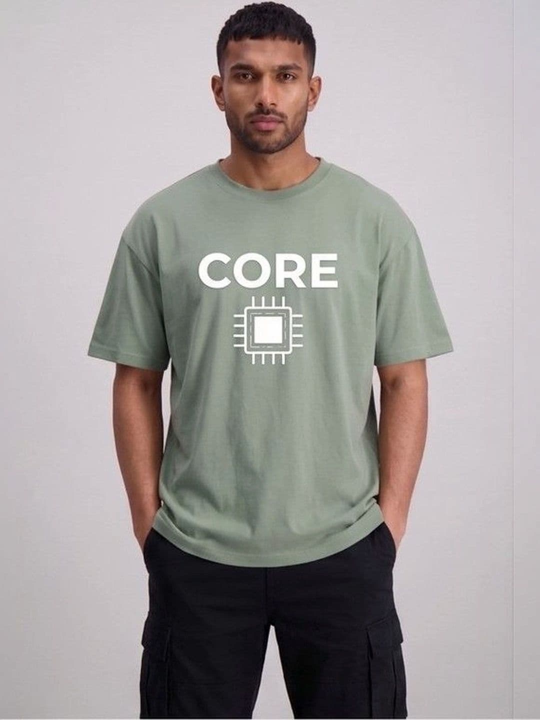 9TUNKI Men Typography Printed Pure Cotton T-shirt - view 1
