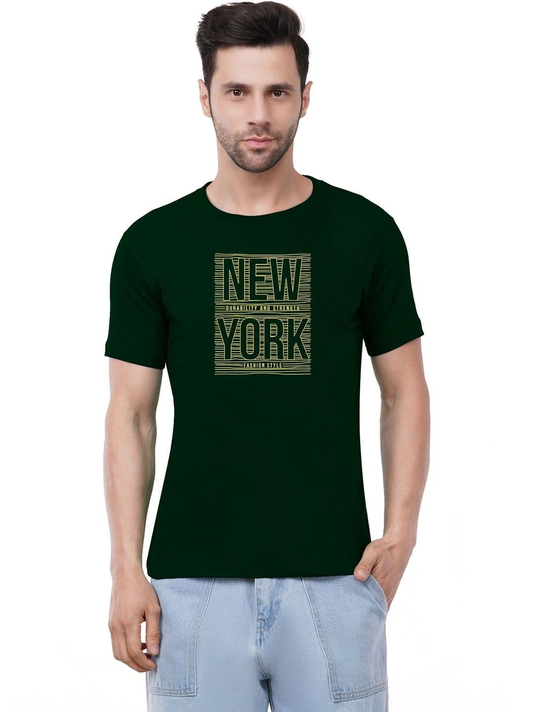 Caseria Men Typography Printed T-shirt - view 1