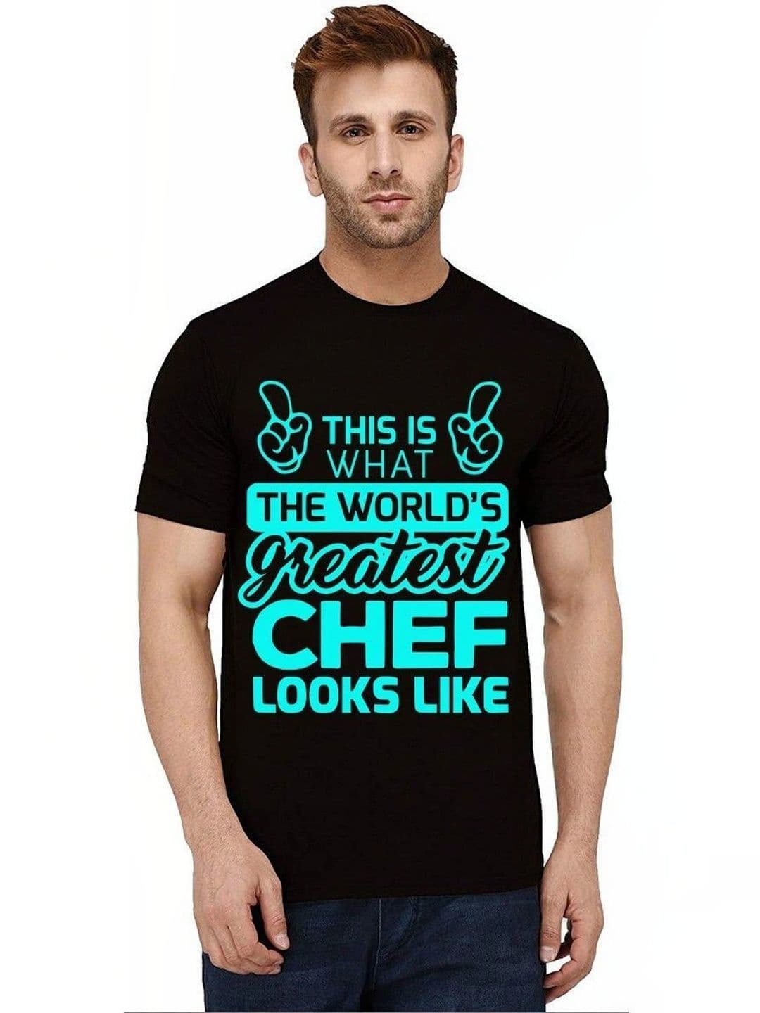 Caseria Men Typography Printed T-shirt - view 1