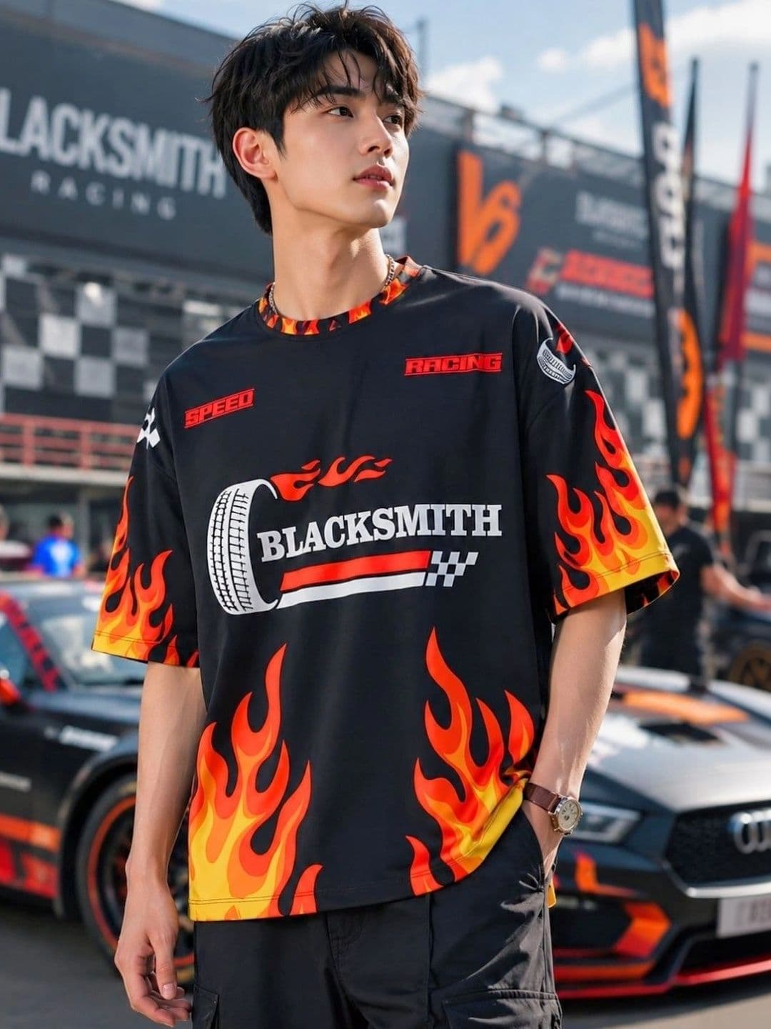 Blacksmith Men Printed T-shirt - view 1