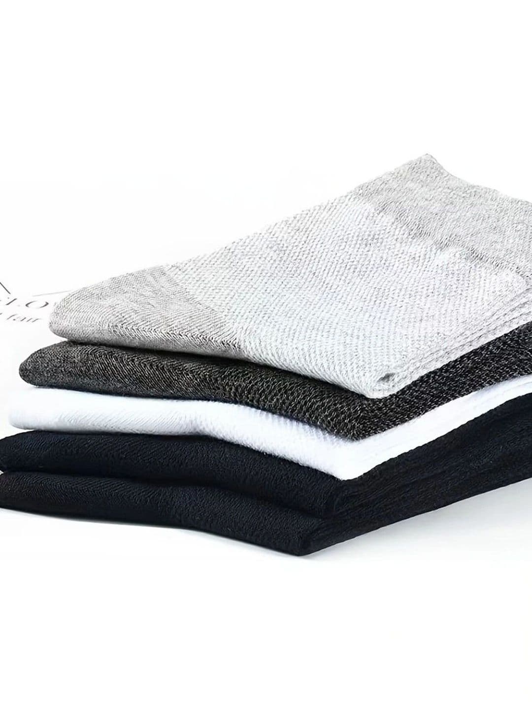 BEAR&BEYOND Men Pack of 5 Cotton Assorted Above Ankle Socks - view 1
