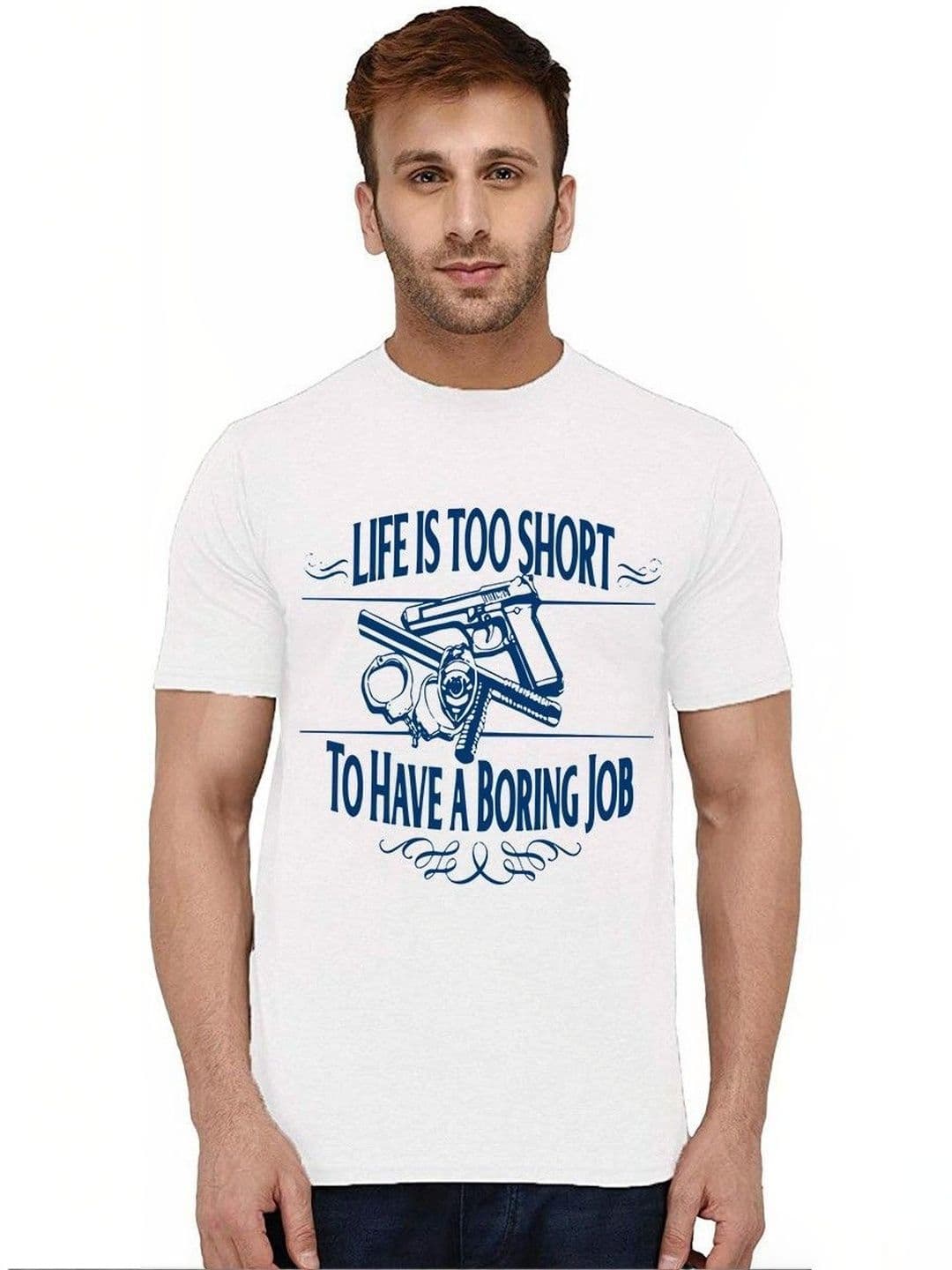 Caseria Men Typography Printed T-shirt - view 1