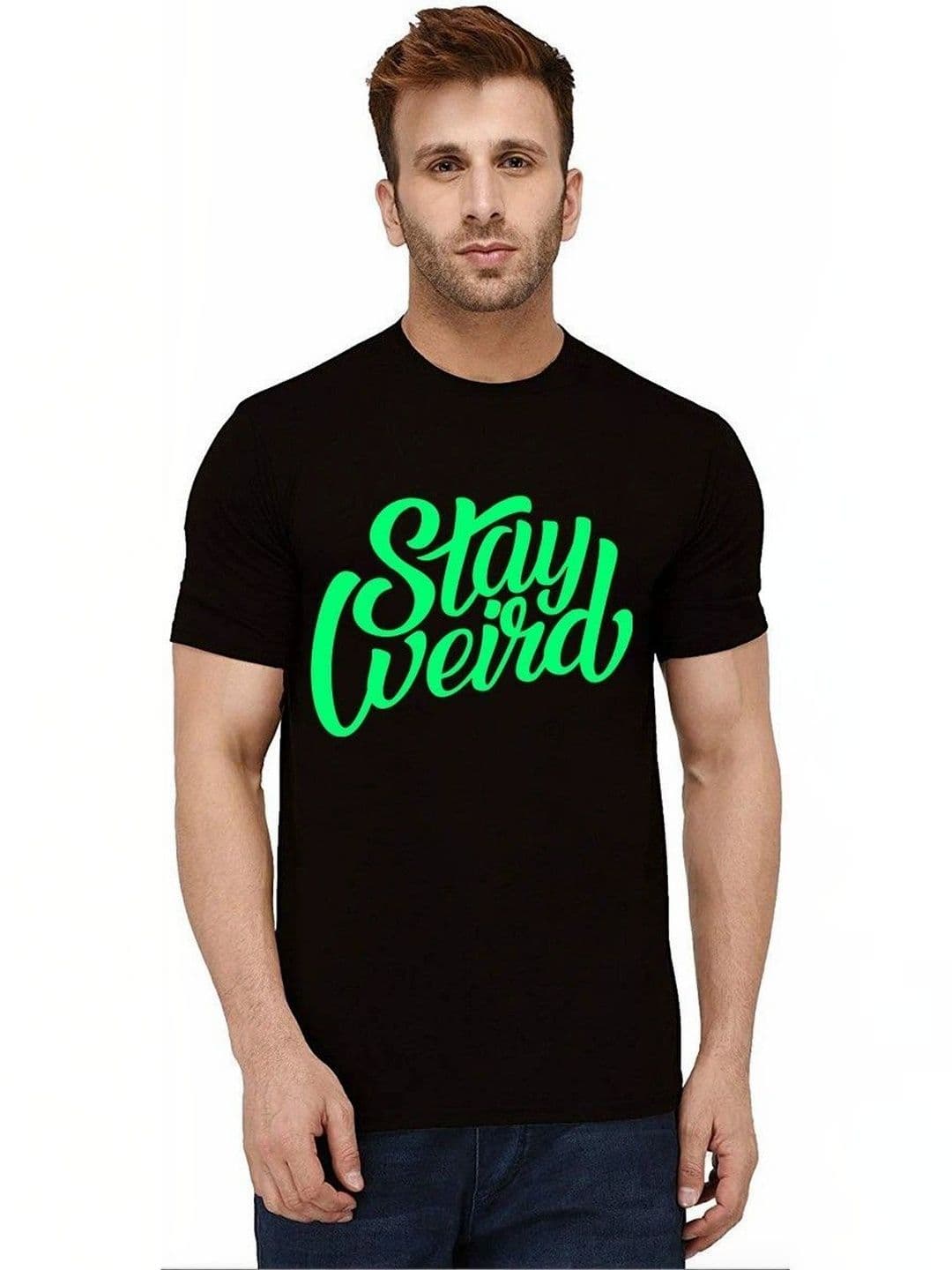 Caseria Men Typography Printed T-shirt - view 1
