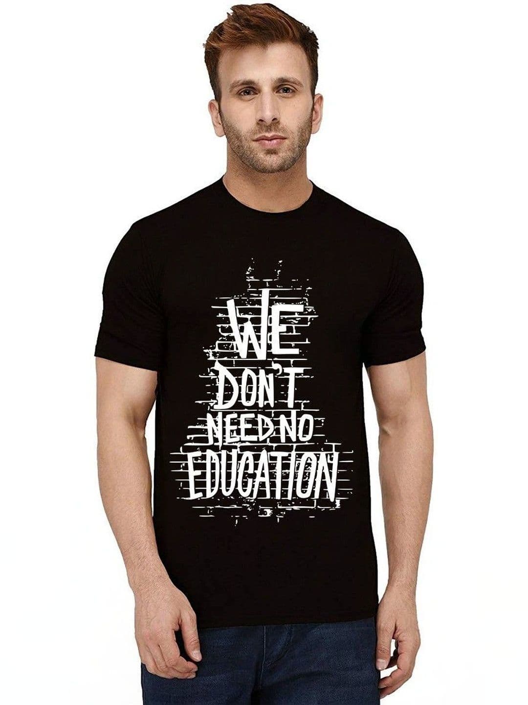 Caseria Men Typography Printed T-shirt - view 1