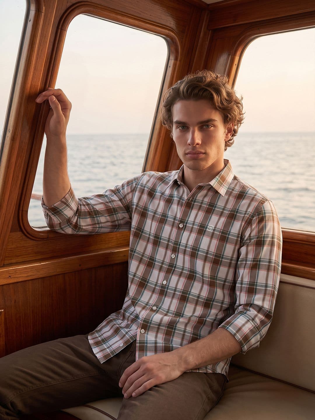 Nautica Tartan Checked Casual Shirt - view 1
