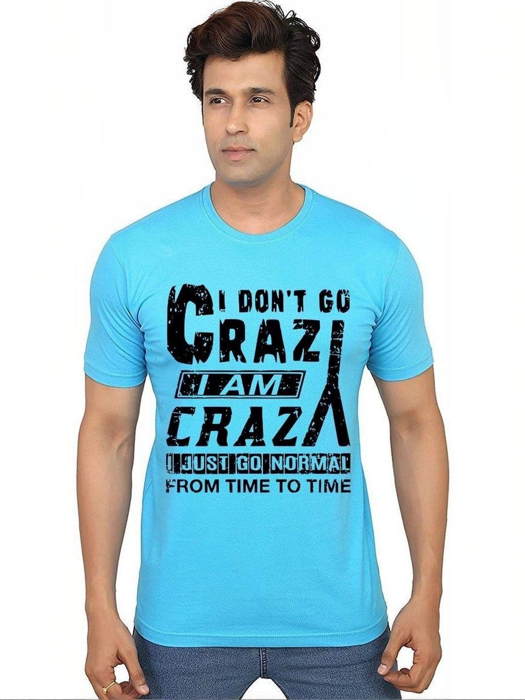 Caseria Men Typography Printed T-shirt - view 1