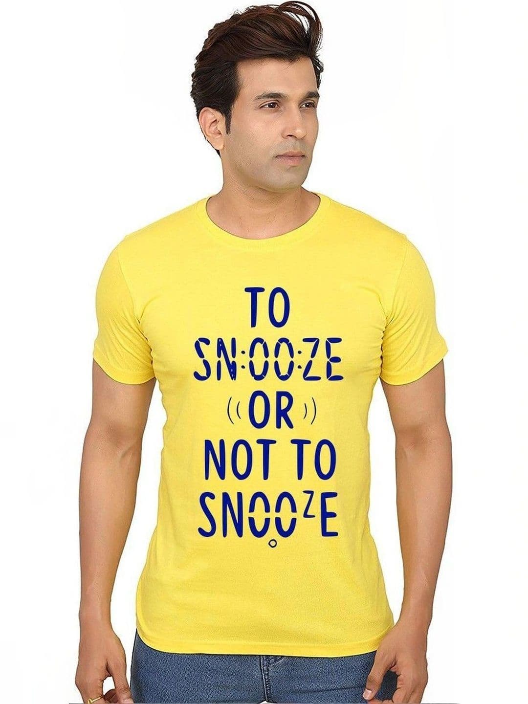 Caseria Men Typography Printed T-shirt - view 1