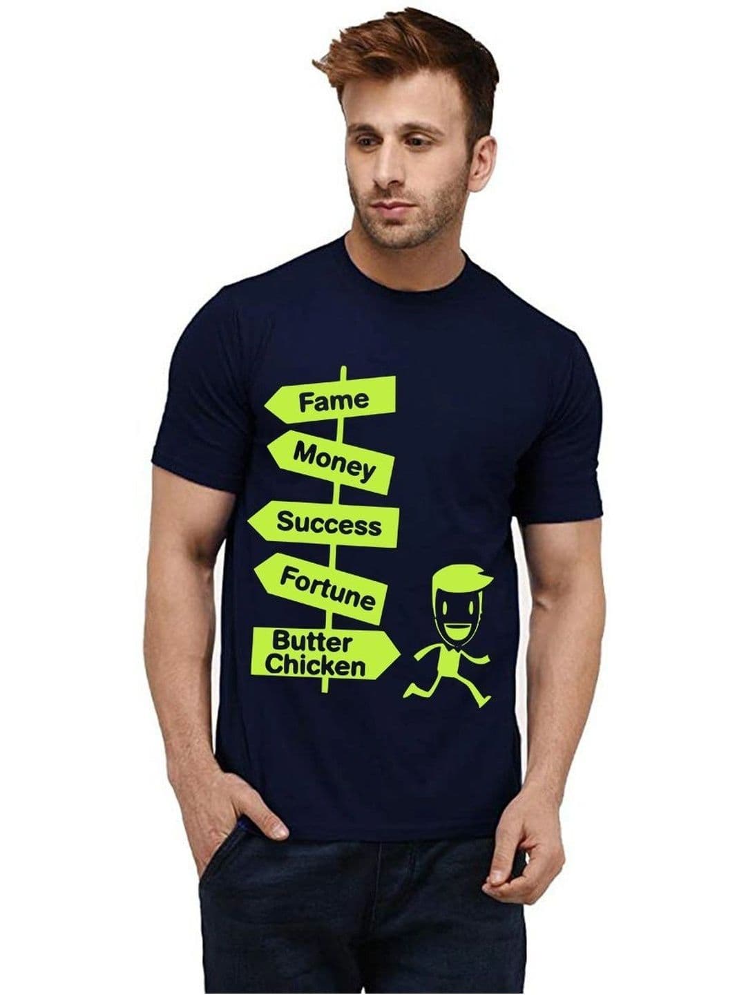 Caseria Men Typography Printed T-shirt - view 1