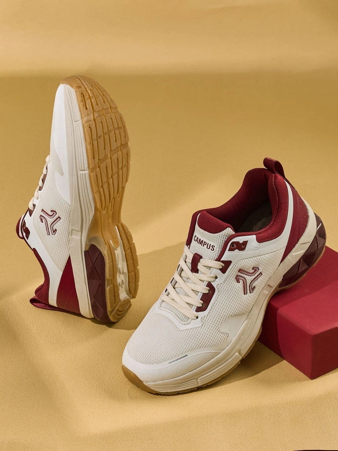Campus Men Mesh Running Shoes - view 1