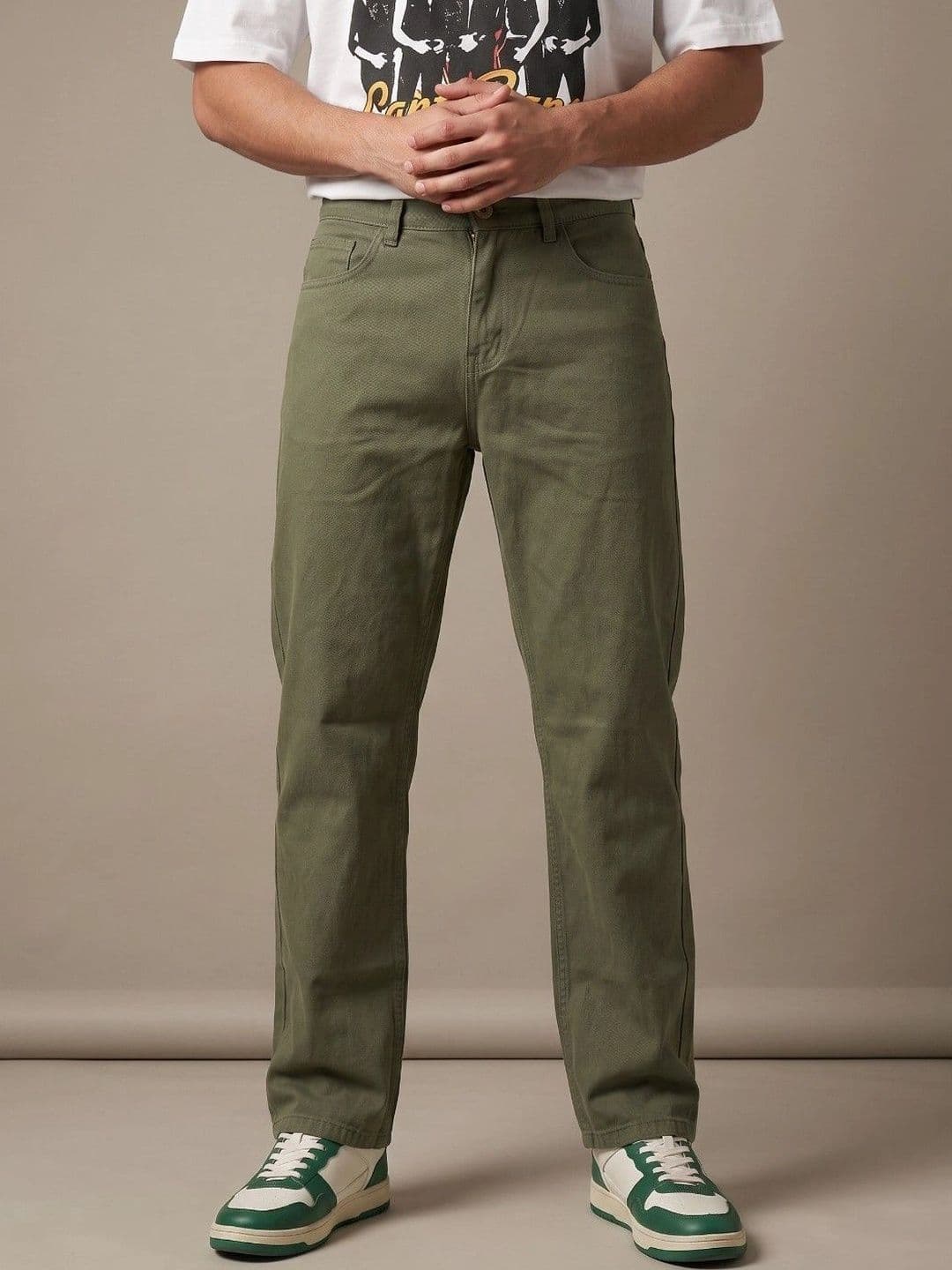 The Roadster Lifestyle Co. Men Straight Fit Jeans - view 1