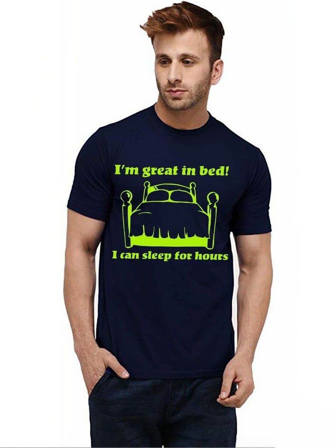 Caseria Men Typography Printed T-shirt - view 1