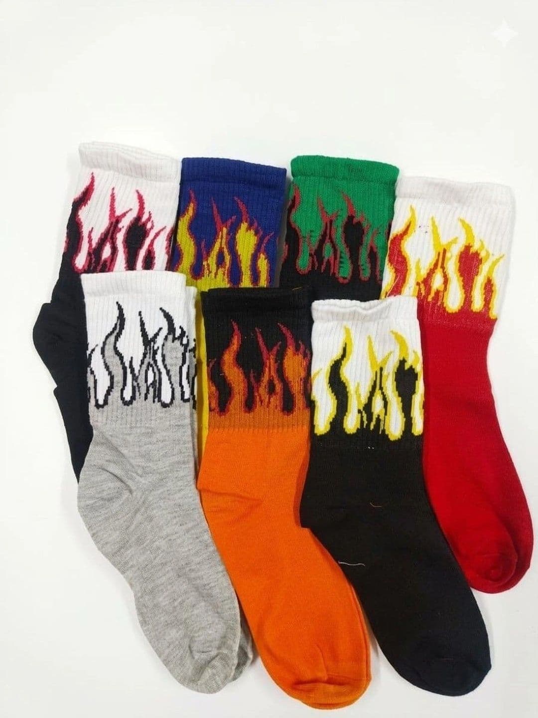 BEAR&BEYOND Men Pack of 7 Cotton Assorted Patterned Above Ankle Socks - view 1