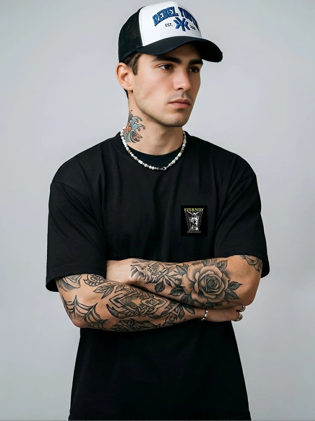 Black Pigeon Men Printed T-shirt - view 1