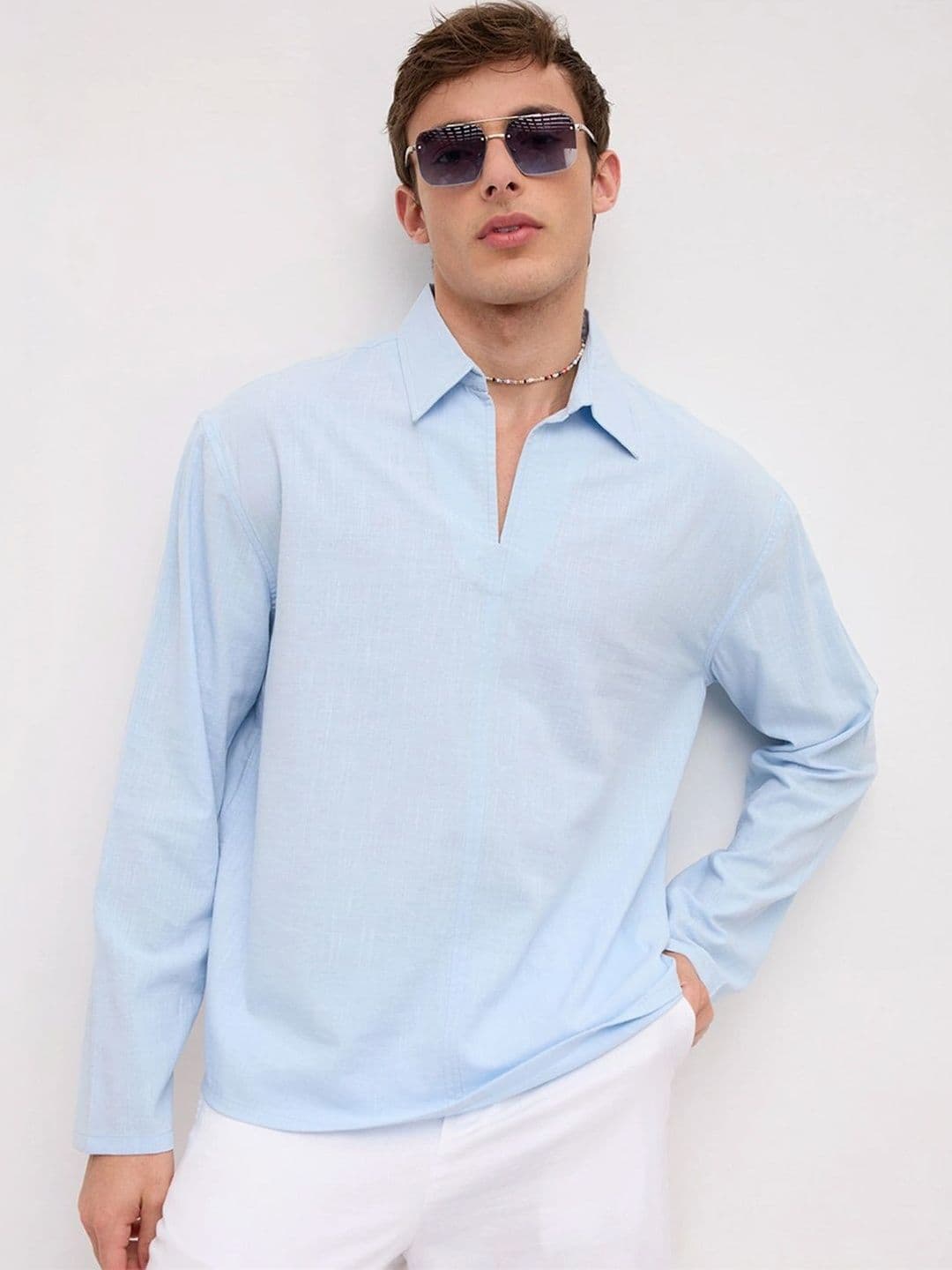 VASTRADO Men Classic Casual Shirt - view 1