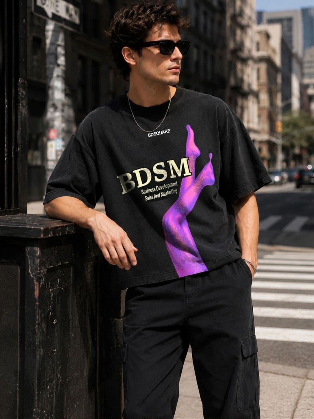 BDSQUARE Men Printed T-shirt - view 1
