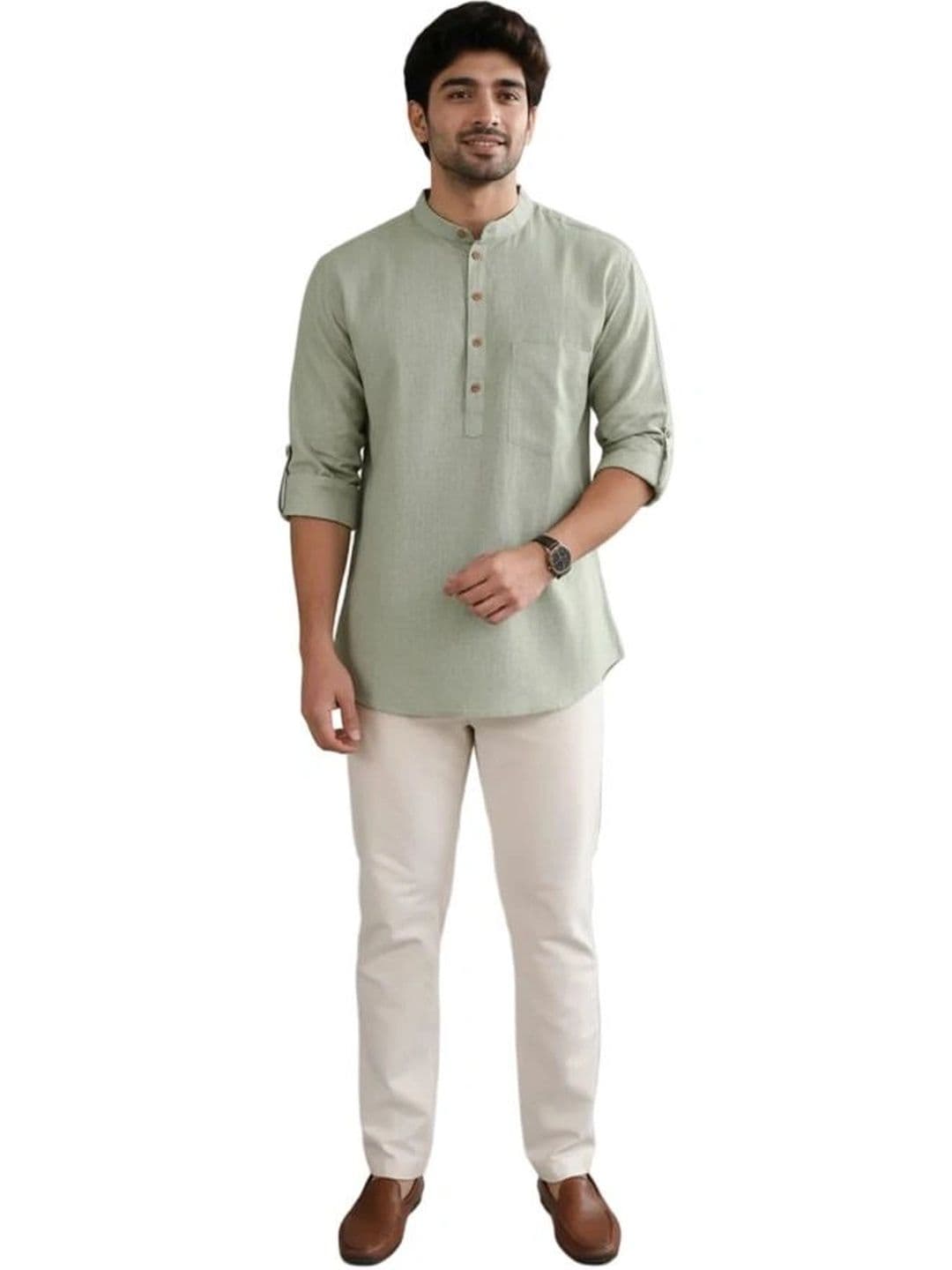NATURALFAB Men Khadi Kurta - view 1