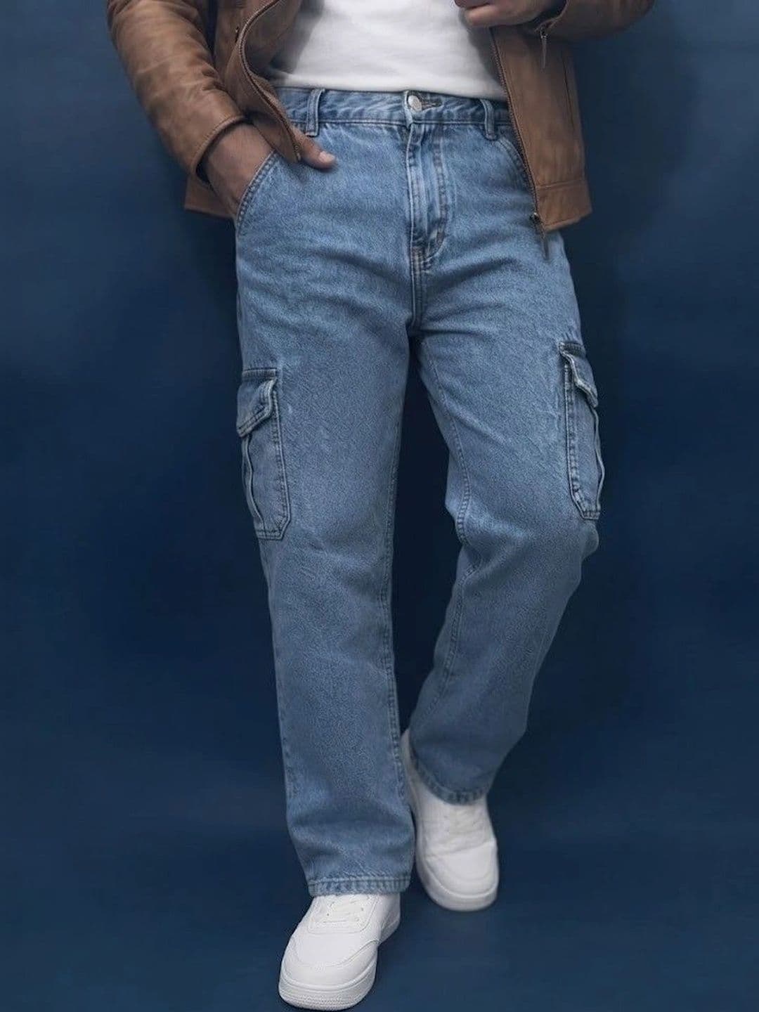 Niffar Fashion Men Straight Fit Mid-Rise Jeans - view 1