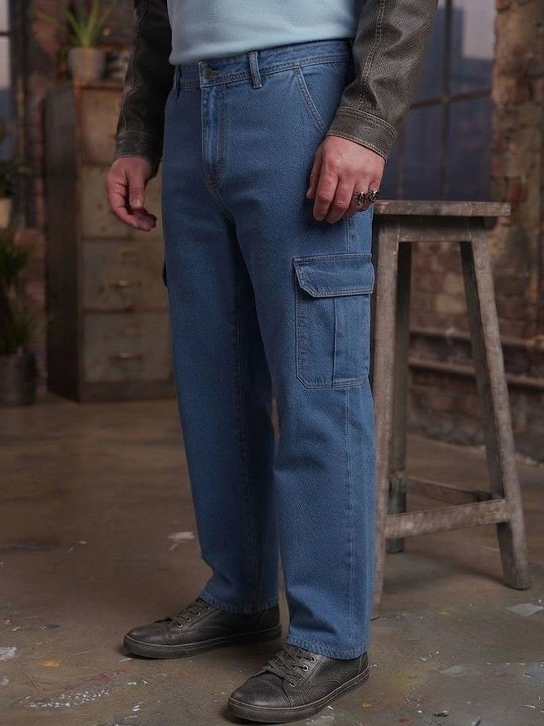 NIFFER FASHION Men Straight Fit Mid-Rise Jeans - view 1