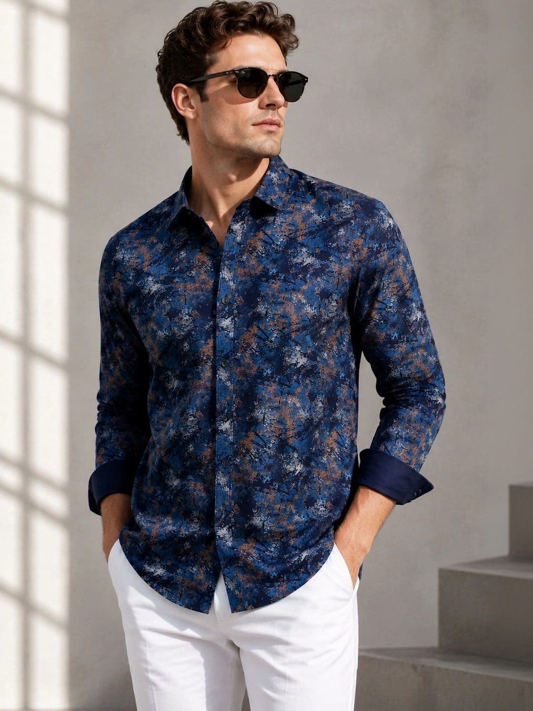 JOE AND JOHN Men Comfort Printed Casual Shirt - view 1