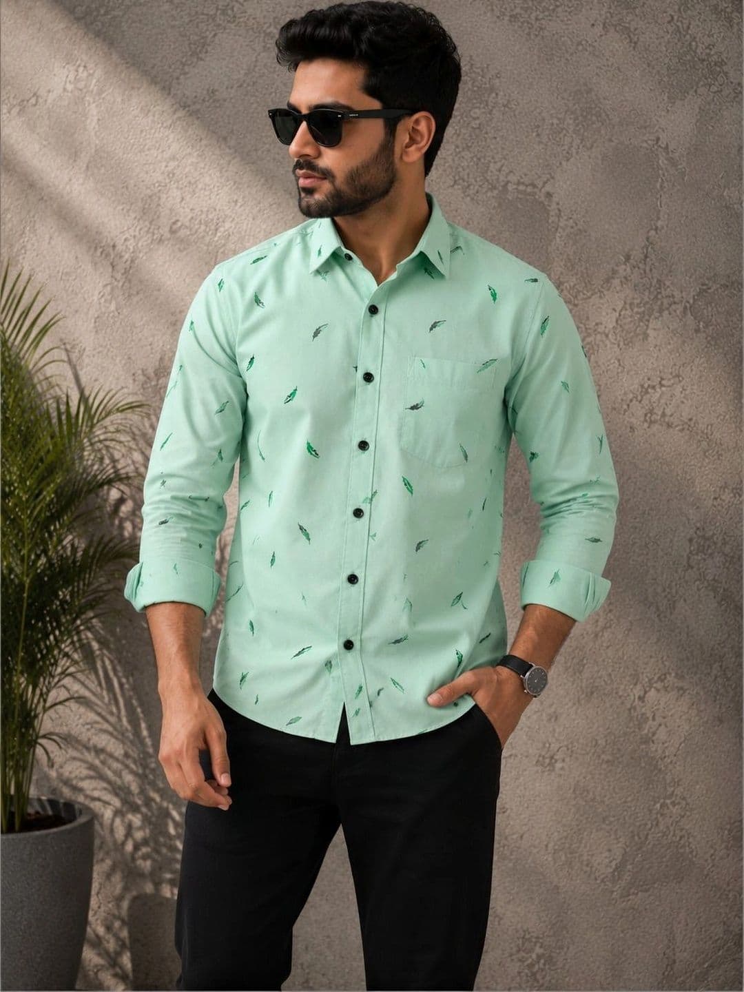 JOE AND JOHN Men Comfort Printed Casual Shirt - view 1