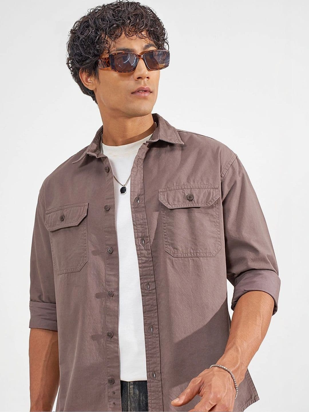 Highlander Solid Utility Overshirt - view 1