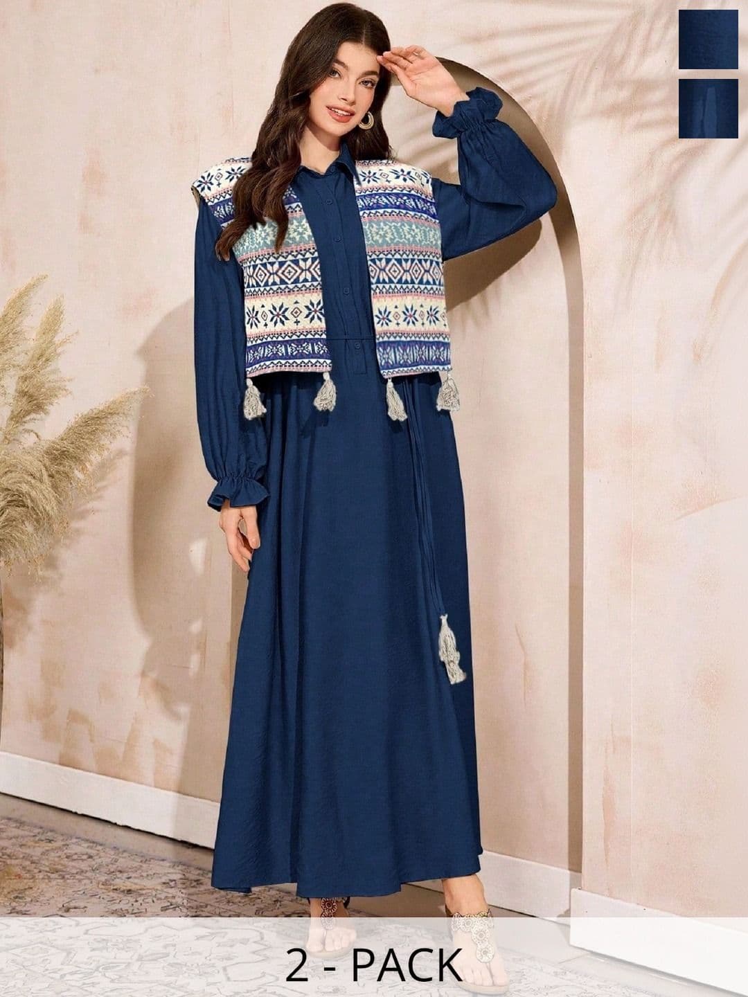 Milvia Chiffon Maxi Dress - view 1