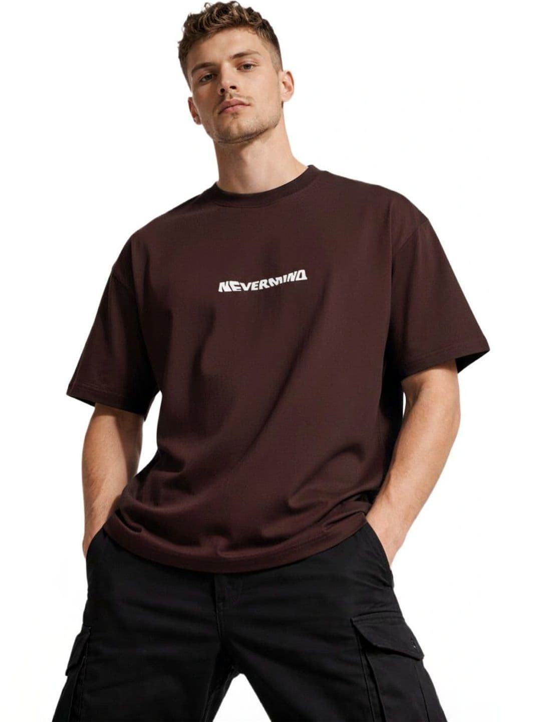 ATHEOS Men Typography Printed T-shirt - view 1