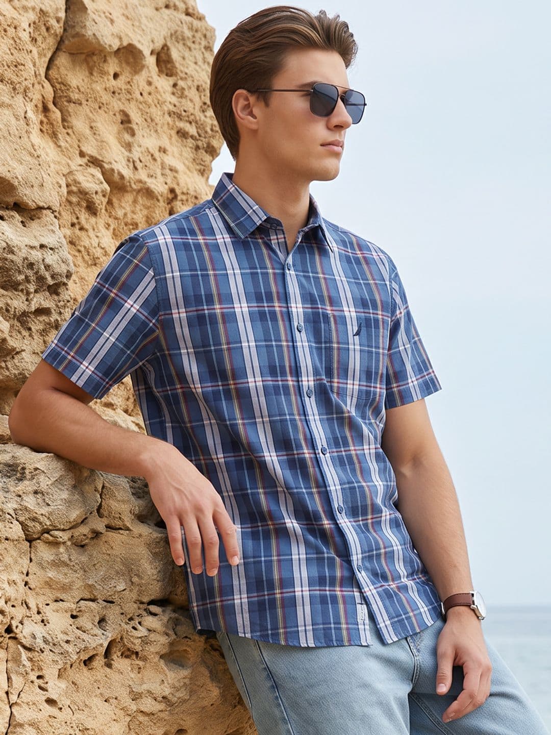 Nautica Checked Casual Shirt - view 1