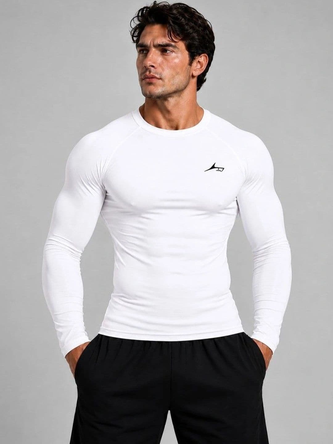 Prosharx Men Brand Logo Dri-FIT Compression T-shirt - view 1