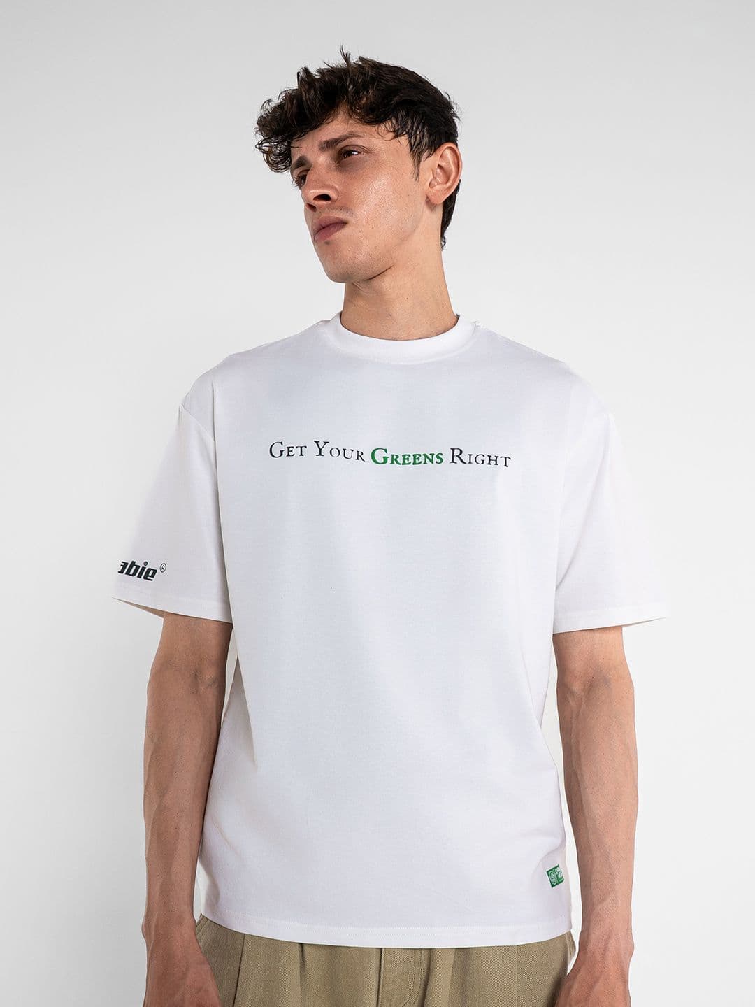 Cannabie Men Graphic Printed Round Neck Hemp Oversized T-shirt - view 1