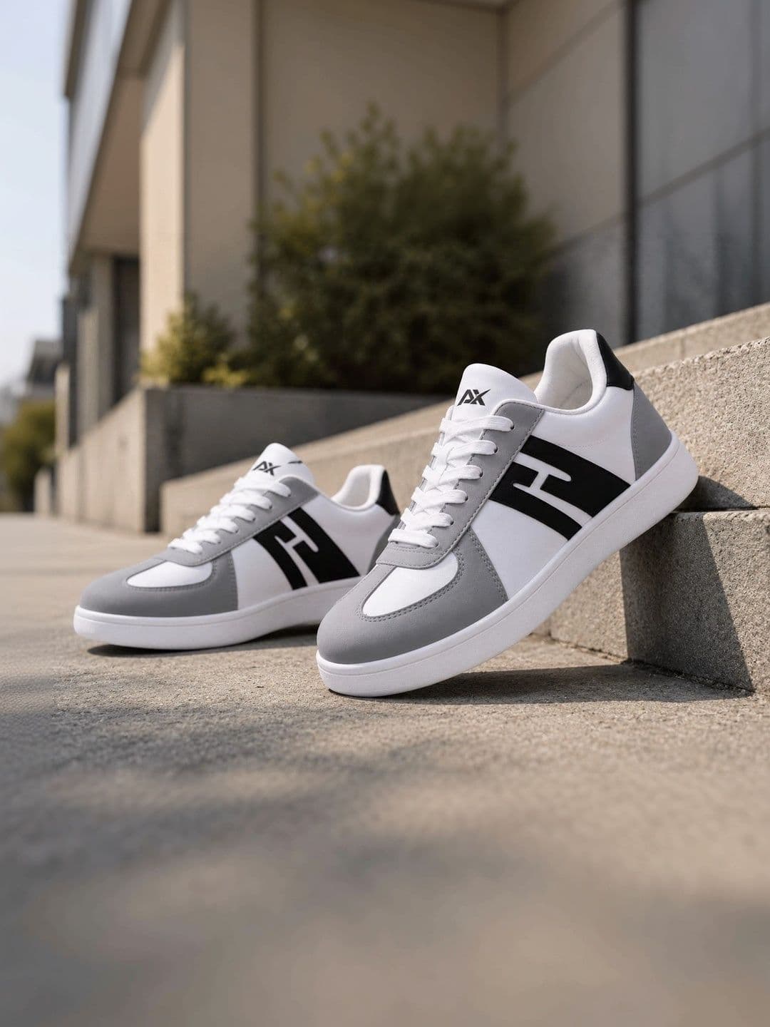 AIRBELL X AIRX Men Colourblocked Sneakers - view 1