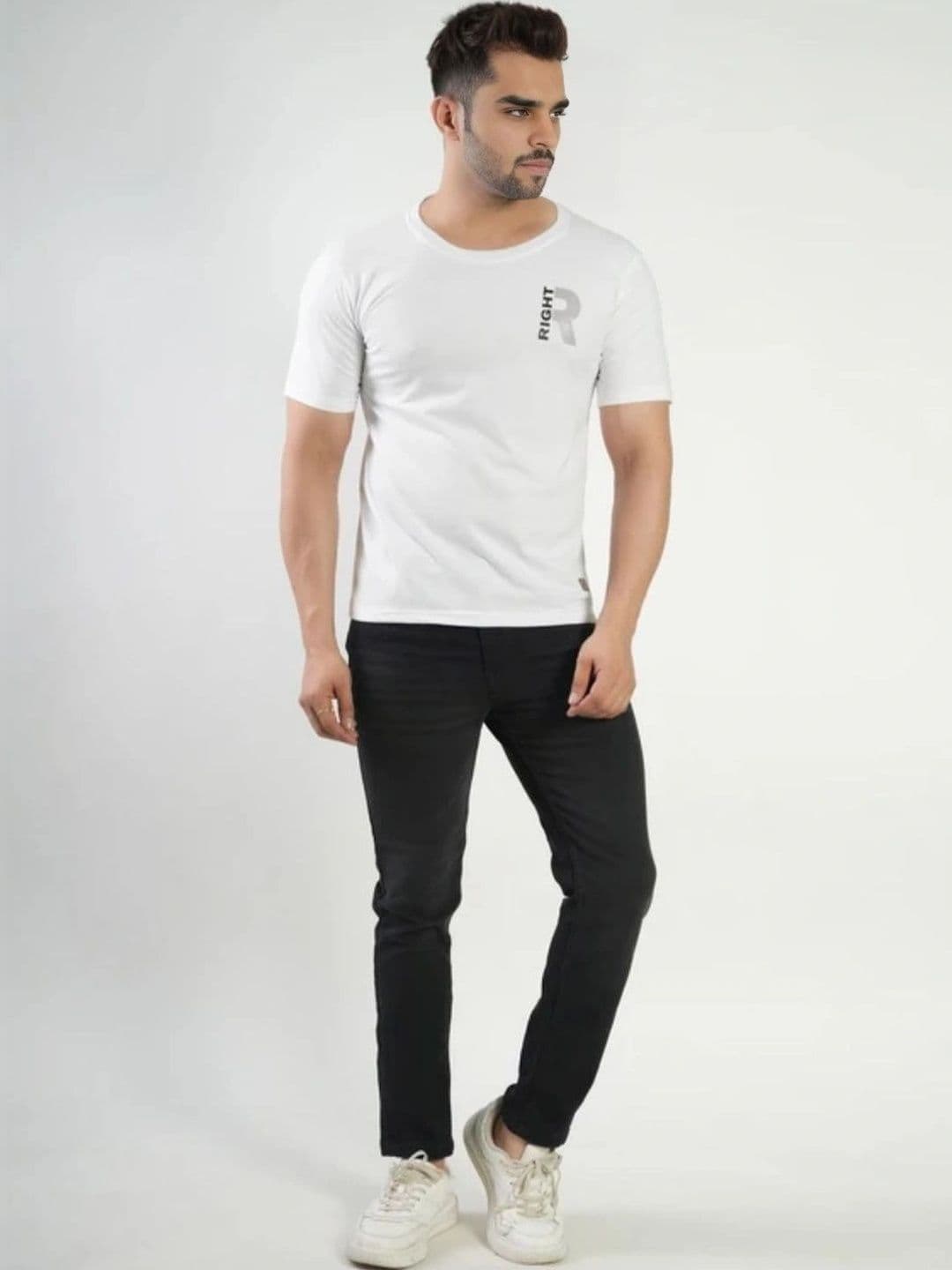 FLORA SHINE Men Typography Printed Bio Finish T-shirt - view 1
